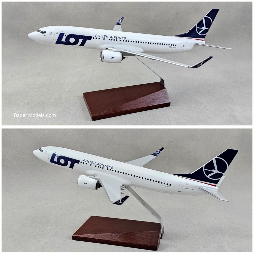 LOT Airlines - B737-800 - (1:100)